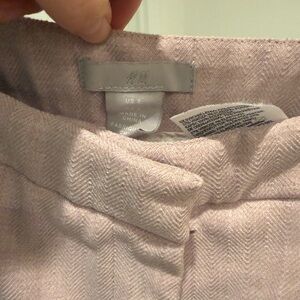 H&M light pink Trousers